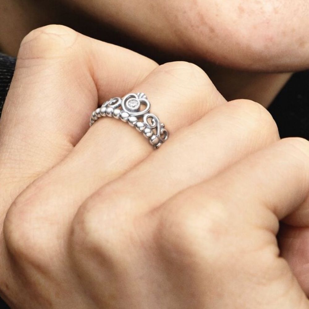 Pandora Ring Bundle with dust bags, and charm lock opener with cleaning brush - Picture 4 of 11